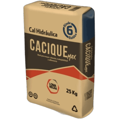 Cal Hidratada Cacique 25 kg