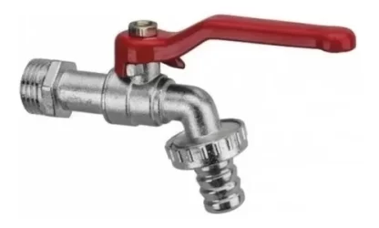 CANILLA MEDIO GIRO DE 1/2 METAL